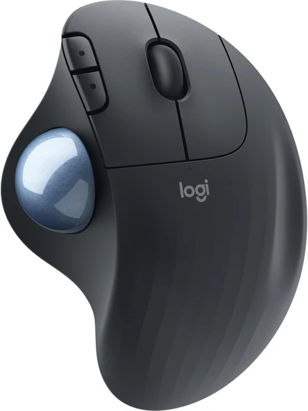 Logitech ERGO M575 Kablosuz İztopu Özellikli Konforlu Ergonomik Mouse - Siyah - 2