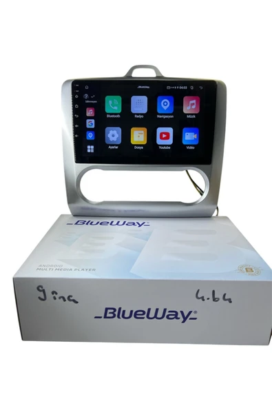 Ford Focus 2 DİJİTAL BLUEWAY 4-64 PROFESYONEL OEM MULTİMEDİA - 2