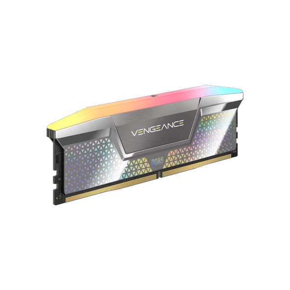 CORSAIR 48GB (2x24GB) Vengeance RGB 8400MHz CL40 DDR5 Siyah Dual Kit Ram - 3