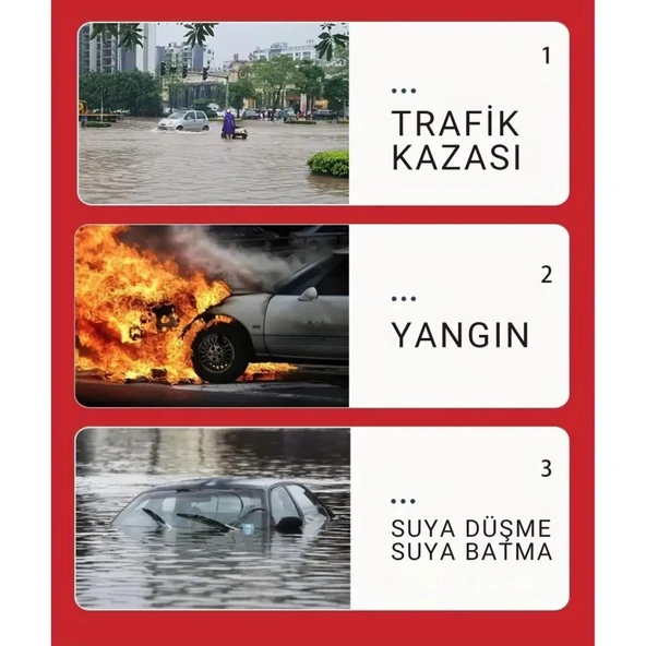 Polham 2in1 Araç İçi Cam Kırıcı ve Emniyet Kemer Kesici, Premium Acil Durum Kiti, Hayat Kurtarıcı - 10