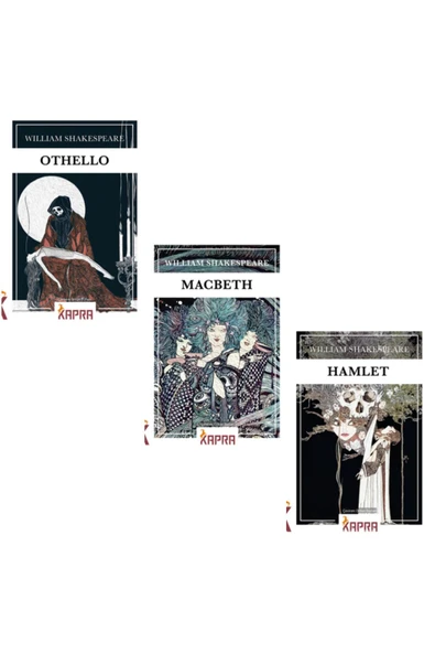 Othello - Hamlet - Macbeth / Shakespeare 3 Kitap Set