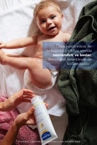 Mustela Cold Cream ve Organik Balmumu İçeren Kuru Ciltler için Besleyici Bebek Losyonu 200 ml - 3