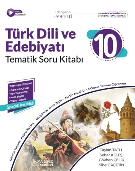 Palme Yayıncılık 10. Sınıf Joker Türk Dili ve Edebiyatı Soru Kitabı
