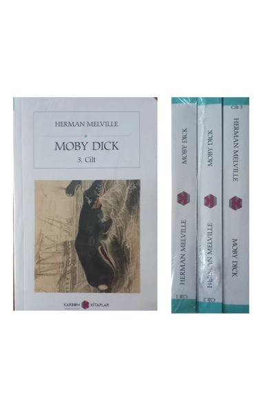 Moby Dick Beyaz Balina (Cep Boy) (Tam Metin) (3 Cilt)
