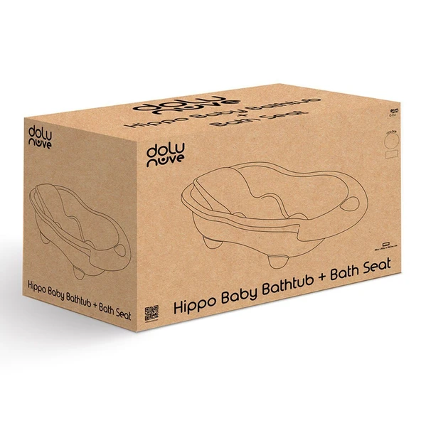 7269 HIPPO BEBEK YIKAMA KÜVETİ VE DESTEĞİ ECO YEŞİL - 3