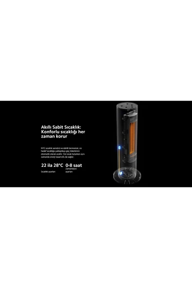 Xiaomi Smart Tower Heater Lite Kule Tipi Isıtıcı - 5
