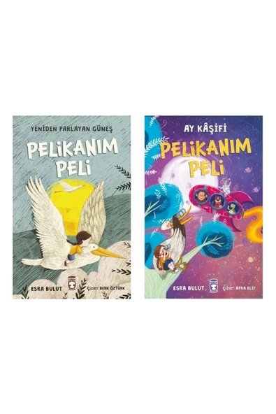 Esra Bulut Pelikanım Peli Seti (2 Kitap)