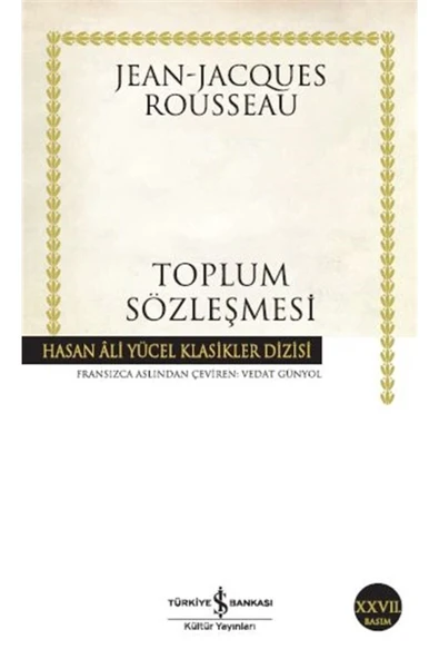 Toplum Sözleşmesi /iş Bankası