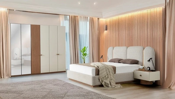 LARİNA YATAK ODASI TAKIMI ürün görseli 1