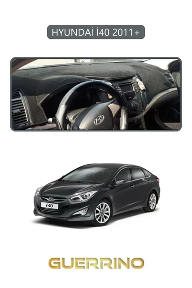 HYUNDAİ İ40 2011+ (i30 )TORPİDO KORUMA HALISI GRİ KENAR ürün görseli 1