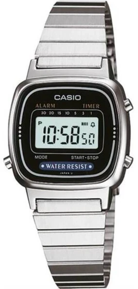 CASIO LA670WA-1DF KOL SAATİ ürün görseli