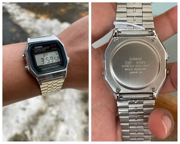 CASIO A159WA-N1DF KOL SAATİ - Resim 3