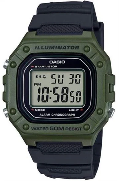 CASIO W-218H-3AVDF KOL SAATİ ürün görseli