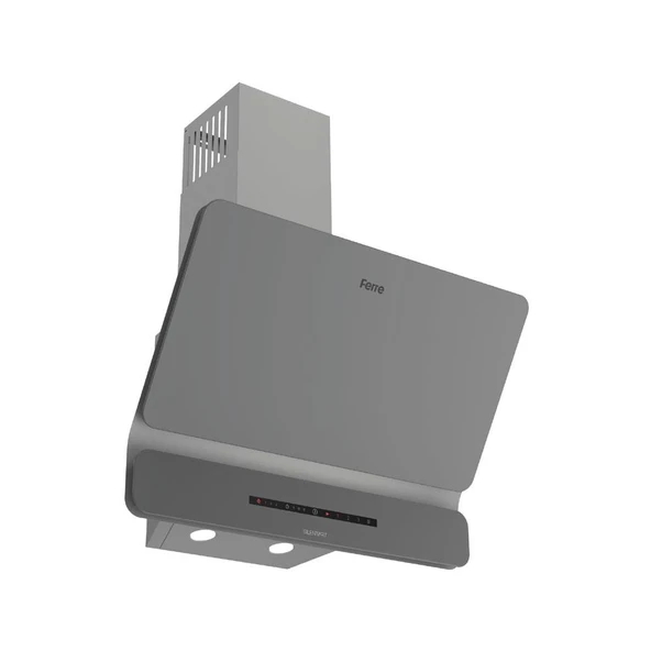 FERRE D082-SA SILENTART SERİSİ SESSİZ DC INVERTÖR MOTORLU 60 CM GRİ DAVLUMBAZ-600M3