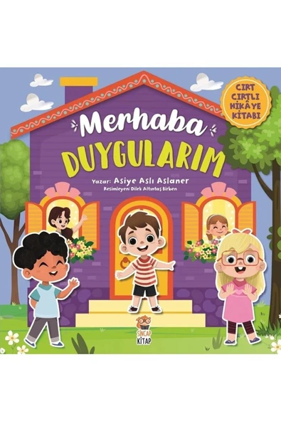 Merhaba Duygularım Cırt Cırtlı Hikaye Kitabı Sincap Kitap