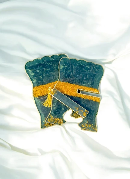 Epoksi  El Emeği Kuranı Kerim Rahle Standı Organizeri Çeyizlik - 6