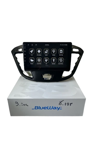 Ford Custom 2015-2018 BLUEWAY 8-128 TAM PROFESYONEL OEM MULTİMEDİA - 2