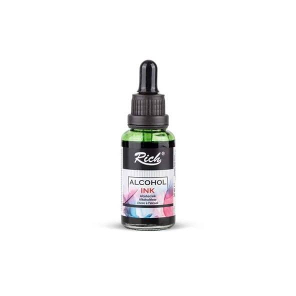 Rich Alcohol Ink Alkol Bazlı Mürekkep 30 ml Koyu Yeşil 19579 ürün görseli