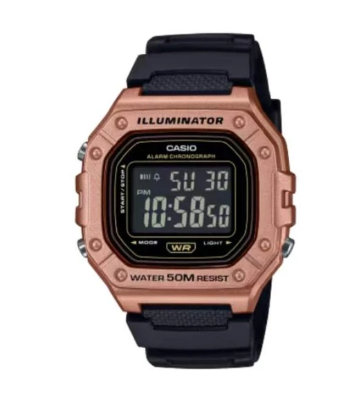 CASIO W-218HM-5BVDF KOL SAATİ ürün görseli