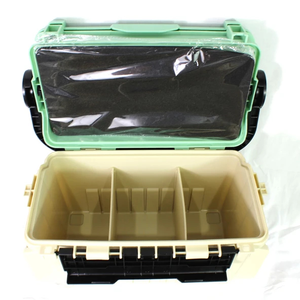 Captain 7231 Profesyonel Surf ve Spin Takım Çantası 2 Kamış Tutucu 43x24x28cm - 4