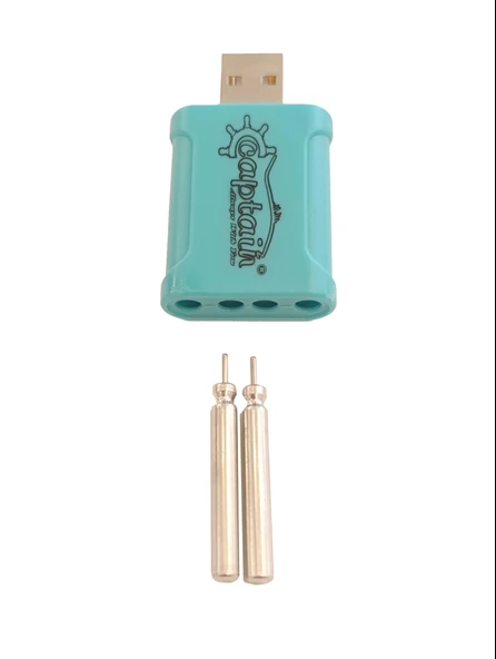 Captain 7113 Fosfor ve Şamandıra Pili İçin Pil Şarj Kiti USB li - 2