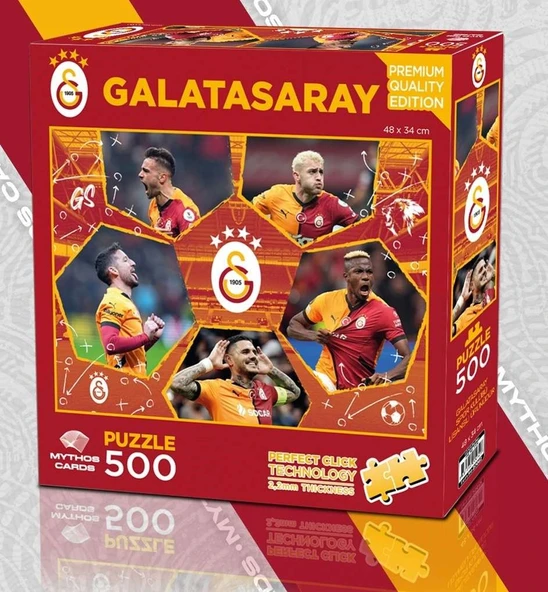 Galatasaray Lisanslı Puzzle 500 Parça
