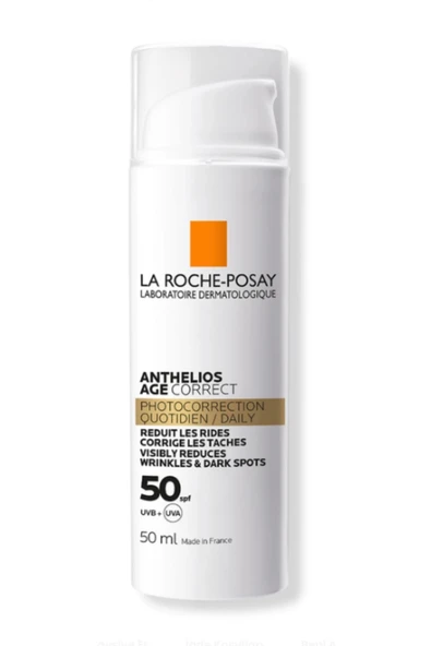 La Roche Posay Anthelios Age Correct SPF50+ Yaşlanma Karşıtı Yüz Güneş Kremi 50 ml ürün görseli 1