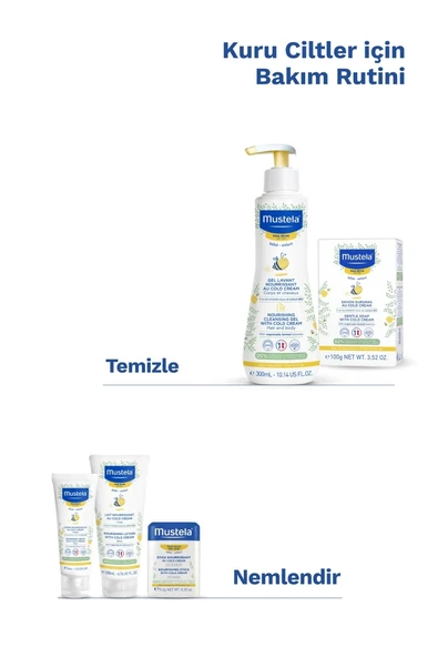 Mustela Cold Cream ve Organik Balmumu İçeren Kuru Ciltler İçin Besleyici Bebek Yüz Kremi 40 ml - 5