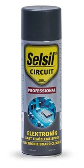Selsil Elektronik Devre Kart Temizleyici 200 ml Yağsız - 11