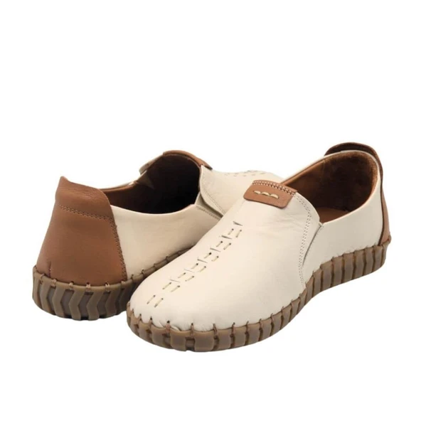 VENÜS 2010725Y SARAÇLI KADIN DERİ AYAKKABI - Resim 5