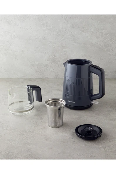 CMK 6030 Çay Makinesi ve Kettle 2 Litre Antrasit - 2