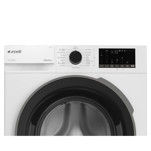 Arçelik 9100 DMX 9 kg 1000 Devir Çamaşır Makinesi - 5