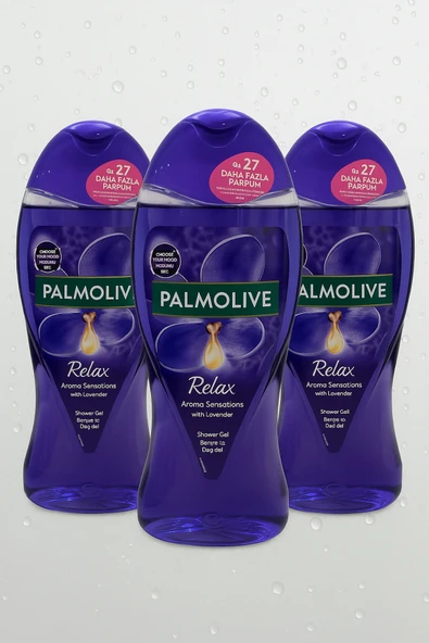Palmolive Aroma Sensations So Relaxed Duş Jeli 500 ml x 3 Adet