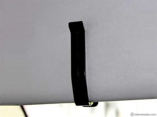 BUFFER® Araç İçi Mandallı Güneş Gözlüğü Kartvizit Tutacağı Klips Aparat - 4