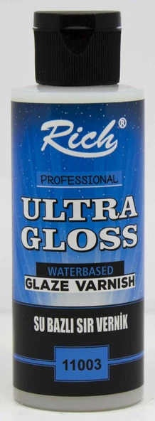 Rich Ultra Gloss Su Bazlı Sır Vernik 120 cc - 5