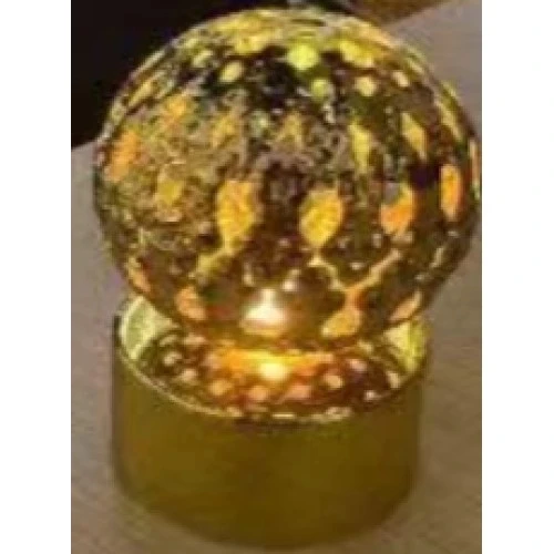 12 li Ramazan Ayaklı Led Işık Gold Renk Gün Işığı