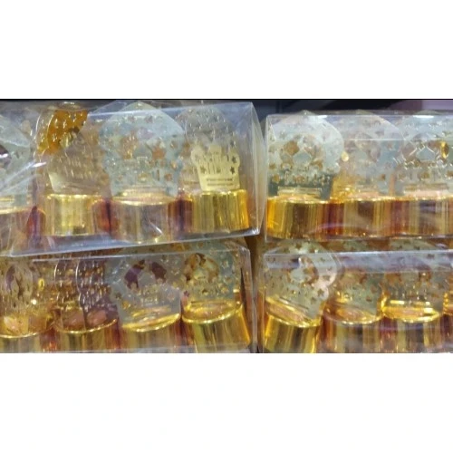 12 li Ramazan Ayaklı Led Işık Gold Renk Gün Işığı - 2