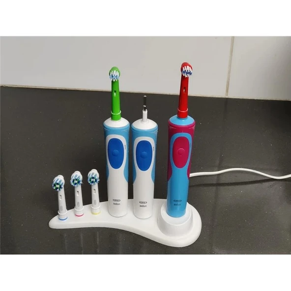 Oral-B Elektrikli Şarjlı Diş Fırçası Stand 1X2x3