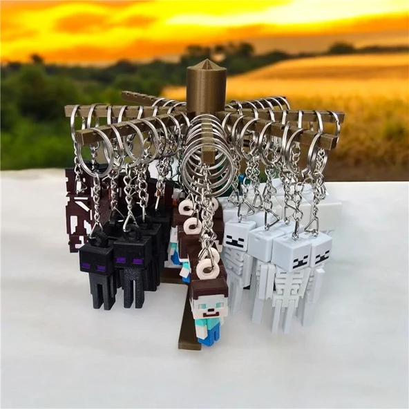 Minecraft Anahtarlık Seti 56 Parça ürün görseli 1