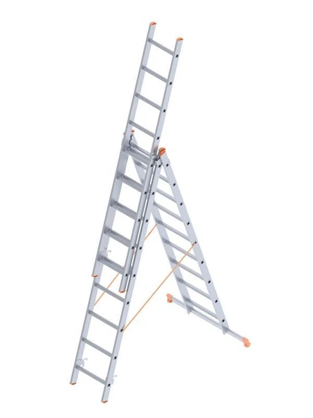 Saraylı 3x9 A Tipi Sürgülü Merdiven 7,41 Metre - 3