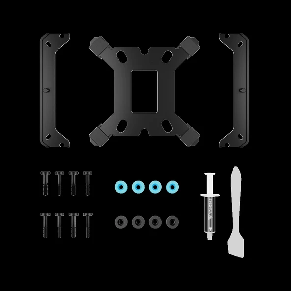 Gamdıas Boreas E2-410, Black Edition, 120mm, Cpu Kule Tipi Hava Soğutma, Doğrudan Temas Teknolojisine Sahip 4 Adet Geliş - 5