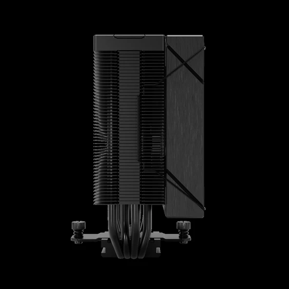 Gamdıas Boreas E2-410, Black Edition, 120mm, Cpu Kule Tipi Hava Soğutma, Doğrudan Temas Teknolojisine Sahip 4 Adet Geliş - 3
