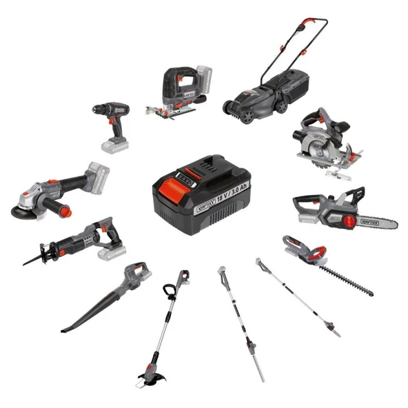 Kraftixx by Einhell KX-BH 18 Li Solo Akülü Darbeli Pnömatik Matkap (Akü ve Şarj Cihazı Hariç) 4514010 - 5