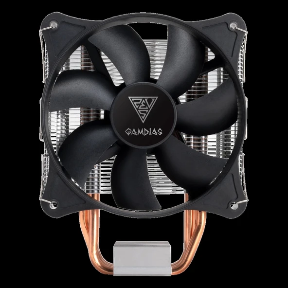 Gamdıas Boreas E1-410 Mono, 120mm, Cpu  Kule Tipi Hava Soğutma, Doğrudan Temas Teknolojisine Sahip 4 Adet Gelişmiş Bakır