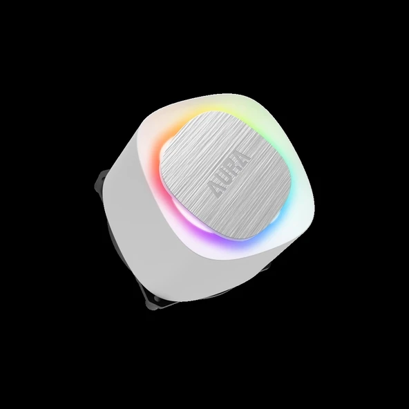 Gamdıas Aura Gl120 V2 Wh, White Edition, 120mm,  Rgb, 1 Fanlı, Cpu Sıvı Soğutma - 2
