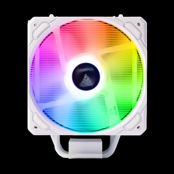 Gamdıas Boreas E1-410 Wh, White Edition,  120mm, Cpu Kule Tipi Hava Soğutma, Doğrudan Temas Teknolojisine Sahip 4 Adet G - 2