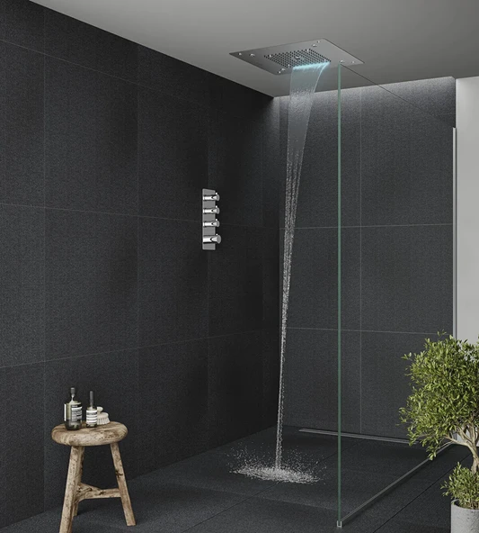 Artema A47189 AquaHeat S5 Ankastre Banyo/Duş Bataryası (5 Yollu Yönlendirici) - 3