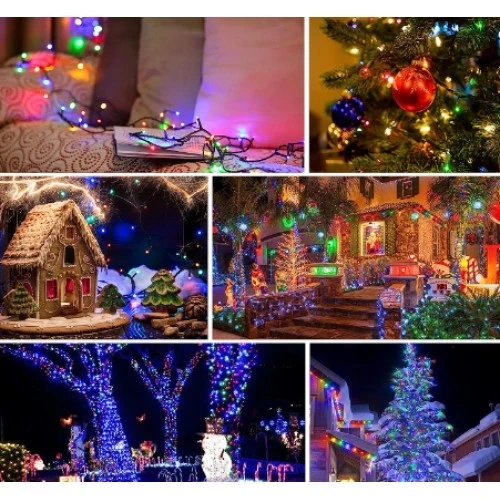 11m 100 Led RGB SOLAR - 2