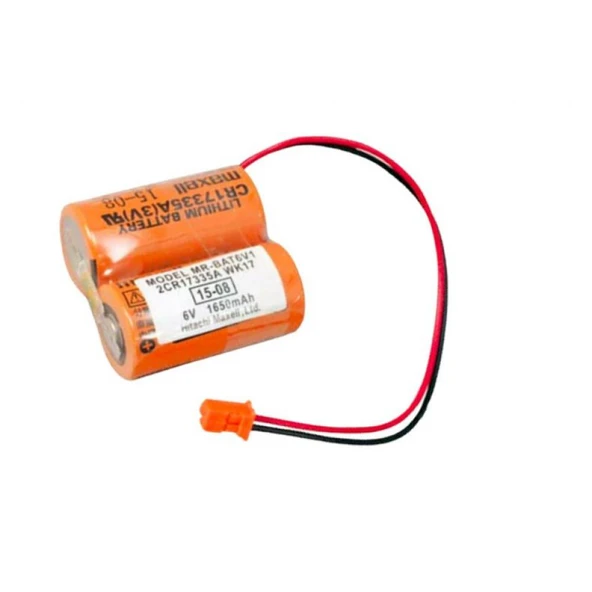 MR-BAT6V1SET 6V Liyum Pil Turuncu Soketli Kasalı - 2