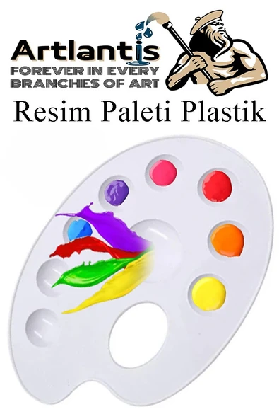 Guaj Boya 3 ml 12 Renk Resim Fırçası ve Paleti 4 Paket Mini Küçük Guaj Boya Etkinlik Boyama Boyası Su Bazlı Resim Okul - 8